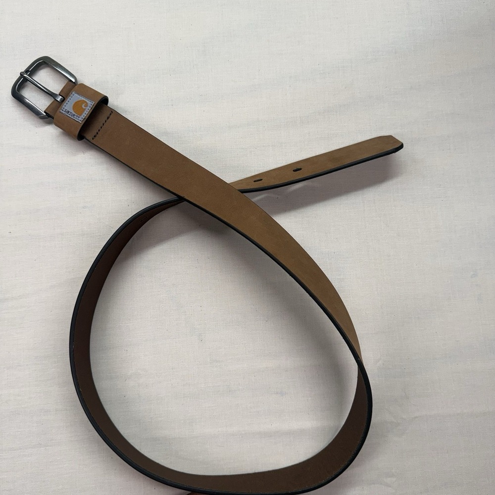 Carhartt WB5518-W Women’s Brown Full Grain Leather Belt Size M 41” NEW